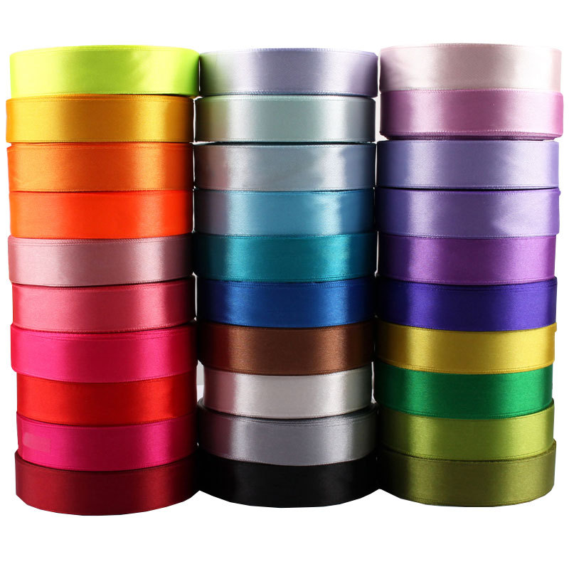 Webbing, satin ribbon, 1.5cm, ribbon cloth strip, 15mm wide, silk ribbon, ribbon, cake, silk satin, packaging, colorful ribbon, silk Item Picture