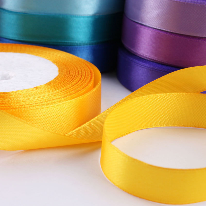 Webbing, satin ribbon, 1.5cm, ribbon cloth strip, 15mm wide, silk ribbon, ribbon, cake, silk satin, packaging, colorful ribbon, silk Application Scenario