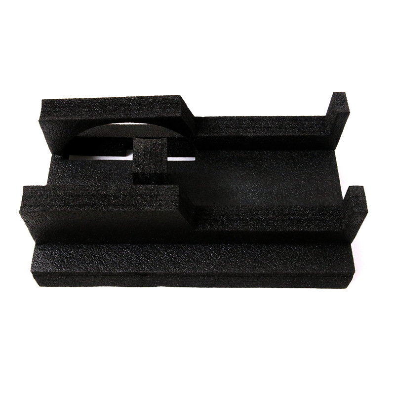 Custom-made shock absorption and cushioning inner lining for precision instruments, express packaging, epe black pearl cotton inner support wholesale Specification image