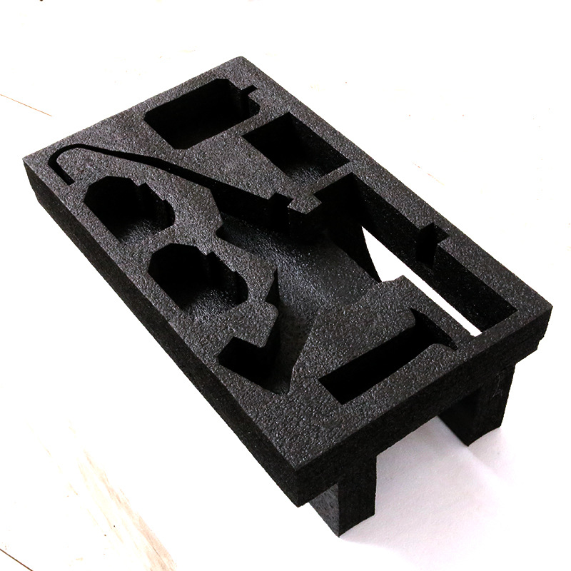 Custom-made shock absorption and cushioning inner lining for precision instruments, express packaging, epe black pearl cotton inner support wholesale Application Scenario