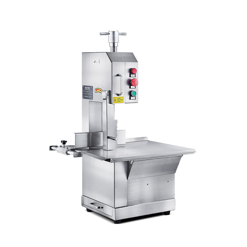 Stainless steel bone sawing machine, commercial desktop electric cutting, cutting pork ribs, pig's feet, frozen meat, bone chopping machine, bone cutting machine equipment Specification image