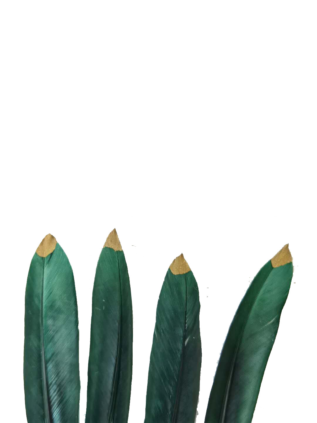 Goose feather straight knife feather mural decorative handicrafts and accessories DIY handmade materials colorful feathers Item Picture