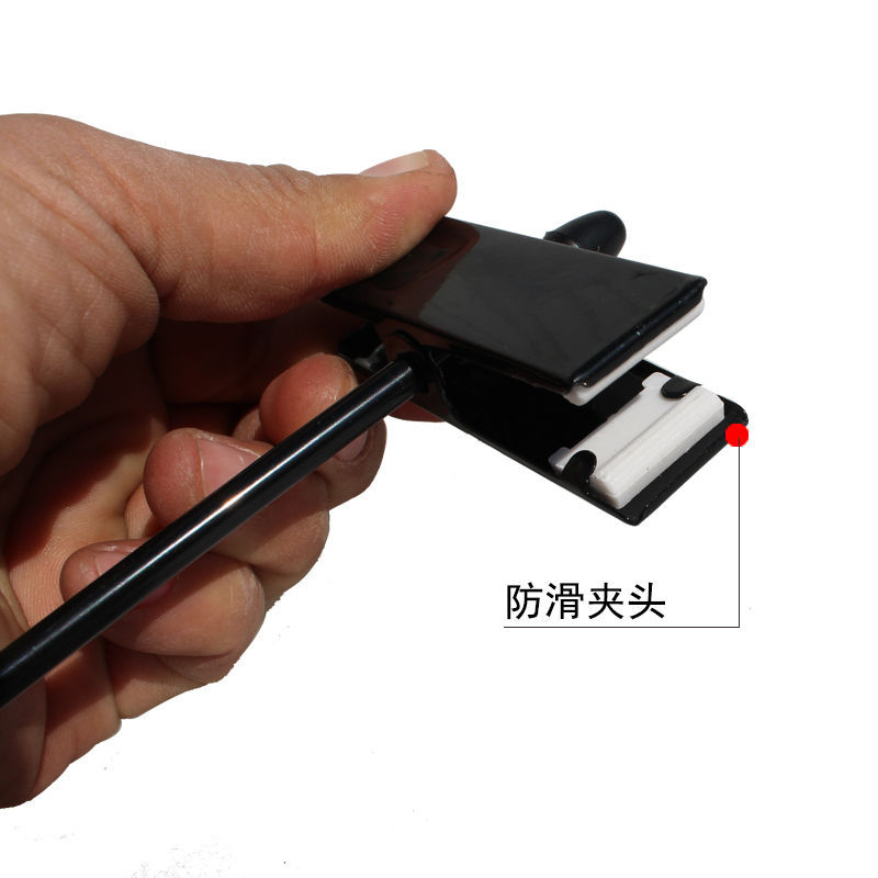 不锈钢裤夹强力金属裤架可伸缩调节优质家用内衣架批发防滑衣架子细节图