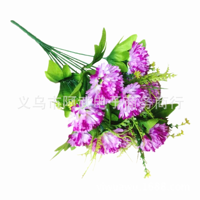 Wholesale of cheap and elegant funeral supplies for Qingming Festival tomb-sweeping, cemetery flowers, everlasting flowers and artificial flower arrangements Specification image
