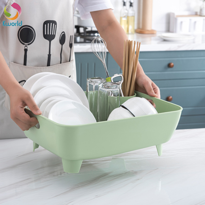 Kitchen Storage Rack Plastic Drain Bowl Rack Bowl Rack Kitchen Bowl Rack Chopsticks Rack Spot Jian Jun Factory Direct Sales details Picture