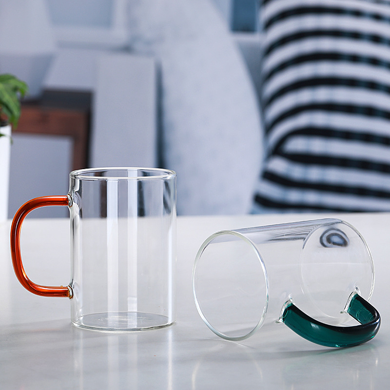 High Borosilicate Heat Resistant Glass Breakfast Cup Milk Juice Cup Mug Large Capacity Transparent Water Cup Cup Application Scenario
