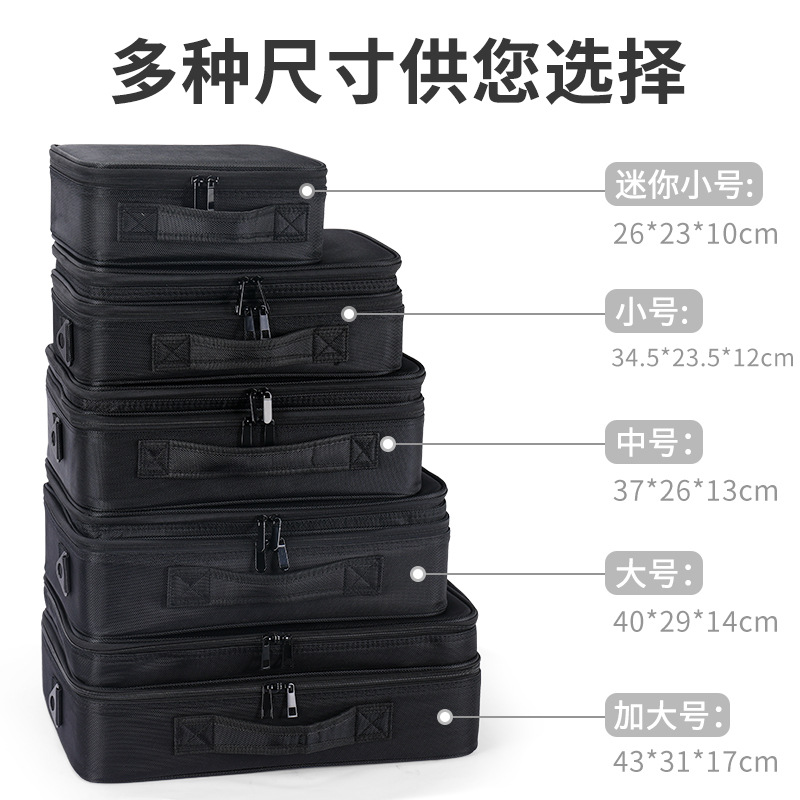 Factory wholesale large-capacity makeup bags, tattoo, nail art and makeup bags, hand-held partition toolboxes, makeup cases and bags Application Scenario