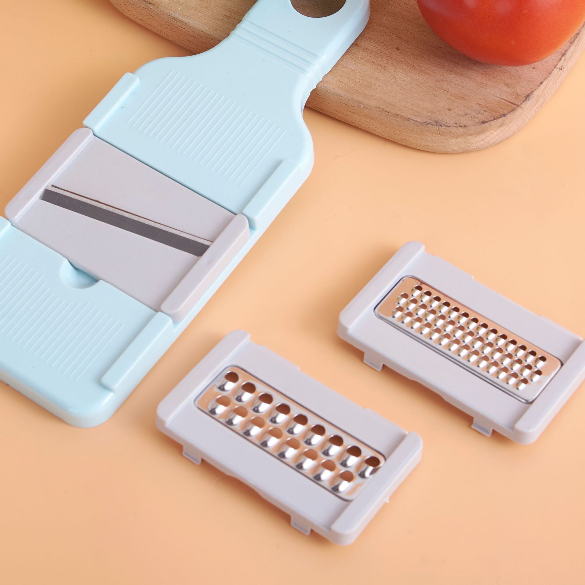 Potato shicer, slicer, kitchen small tools, multi-functional stainless steel vegetable cutter, grater Specification image
