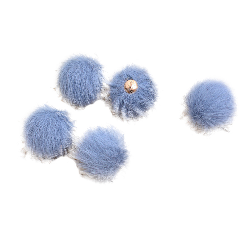 diy小毛球/毛球/蕾丝球/混色小毛球/水貂绒球球白底实物图