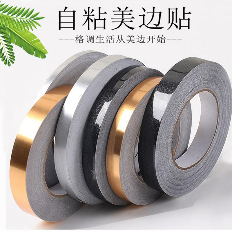 Tile tile seam stickers self-adhesive living room kitchen wall seam anti-mold decorative floor stickers full figure