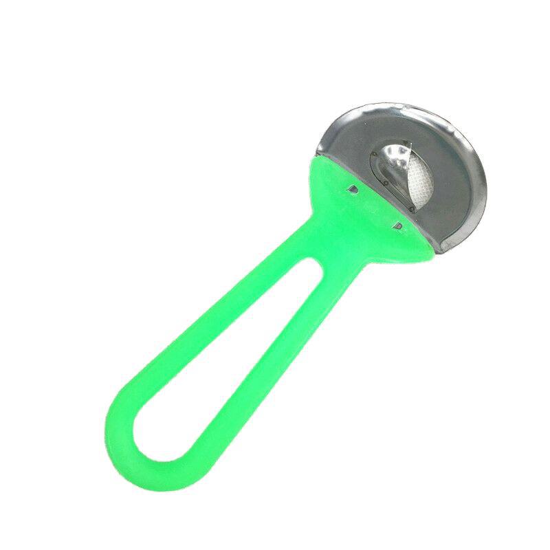 Kitchen round head noodle cutter, stainless steel knife, special noodle cutter, household noodle sheet and dough cutter Item Picture