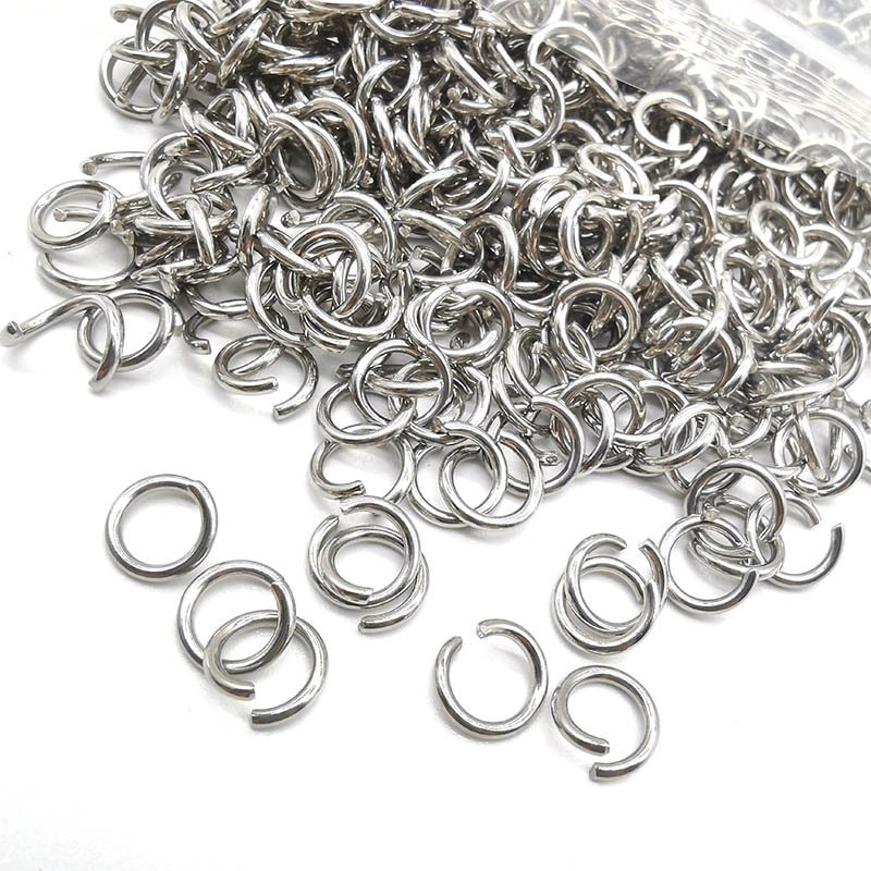 47 specifications of stainless steel open rings, closed rings, DIY jewelry accessories, bracelets, necklaces and connection rings are available for wholesale in stock Item Picture