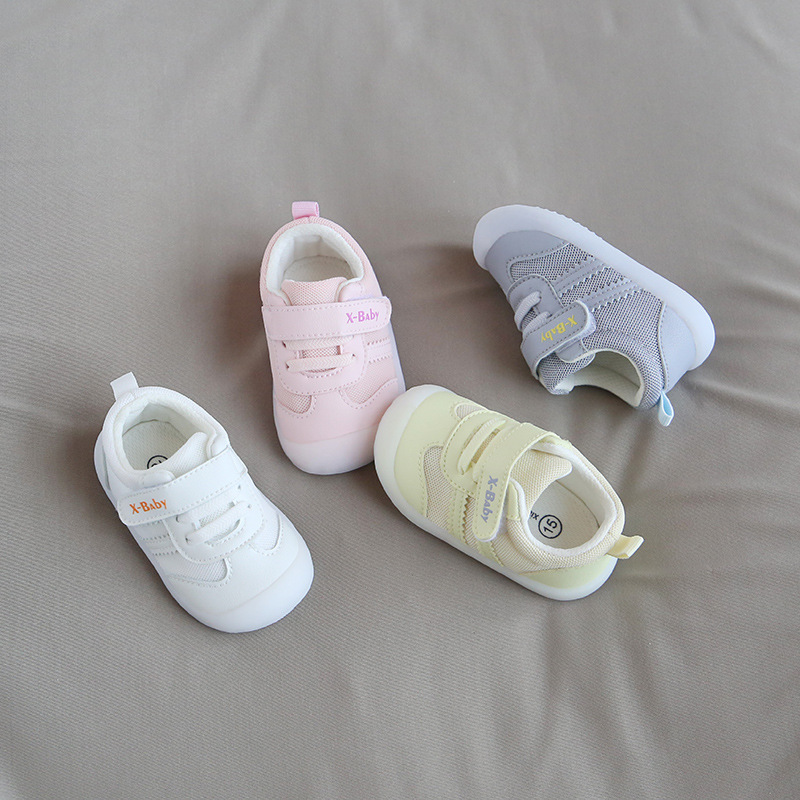 小溜宝babyshoe宝宝鞋厂家童鞋批发1-3岁男女童水果软底宝宝鞋魔术贴学步鞋厂家批发