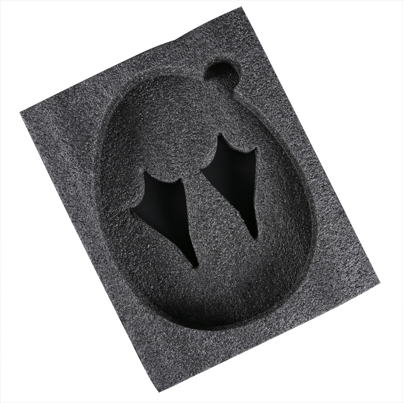 EPE pearl cotton sheet corner protection profiles, pearl cotton special-shaped inner lining and inner support, slotted and covered with velvet fabric, factory wholesale Item Picture