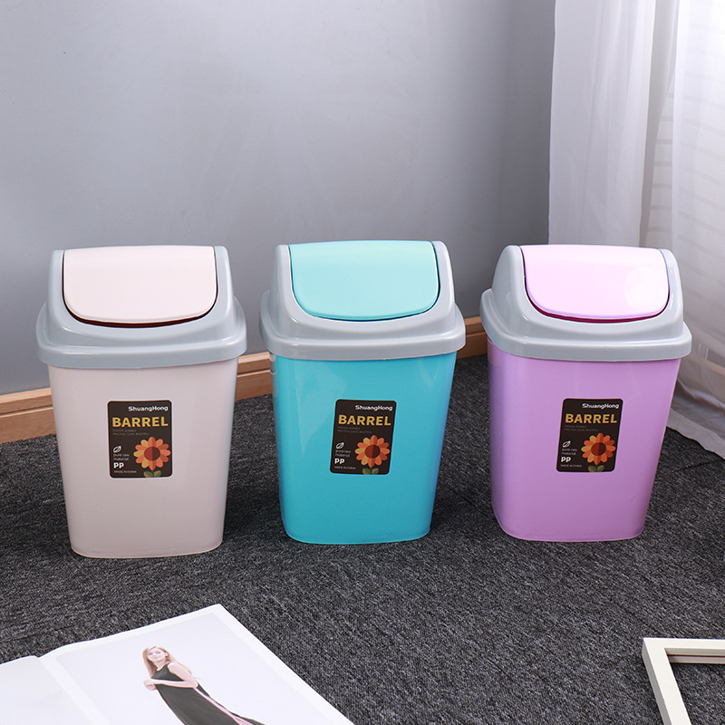 Creative living room, office, wastebasket, classified trash can, household kitchen, bathroom, bedroom garbage storage bin Application Scenario