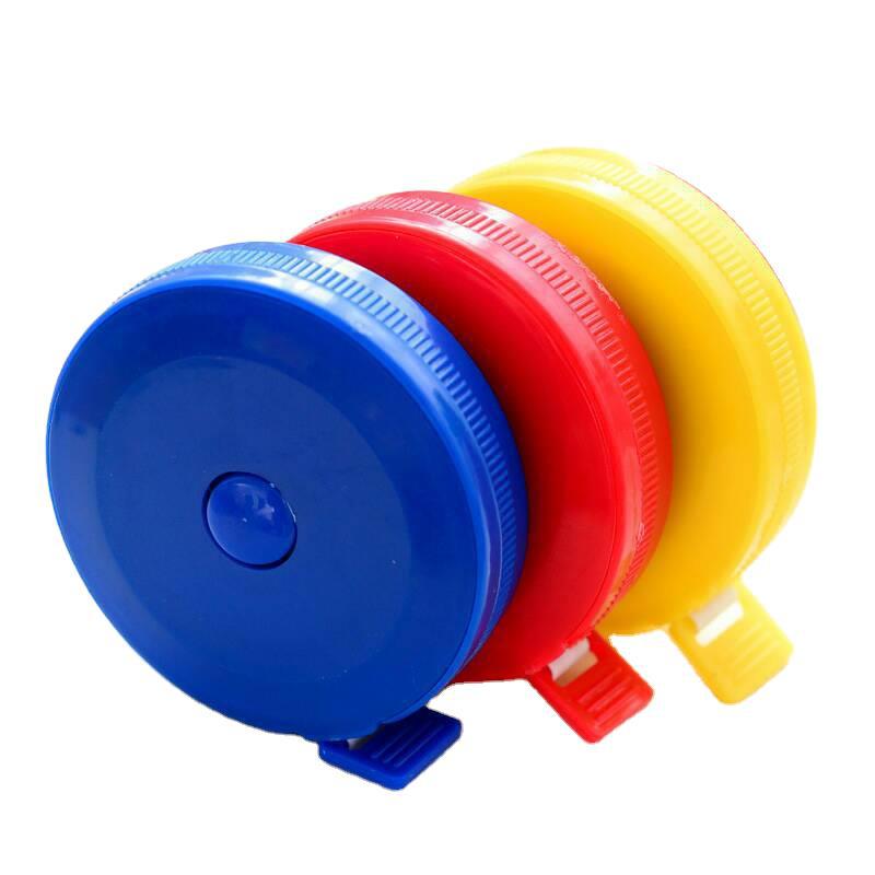 New 1.5-meter automatic telescopic tape measure for measuring clothes, sewing, needlework, flexible tape measure, multi-purpose plastic tape measure Item Picture