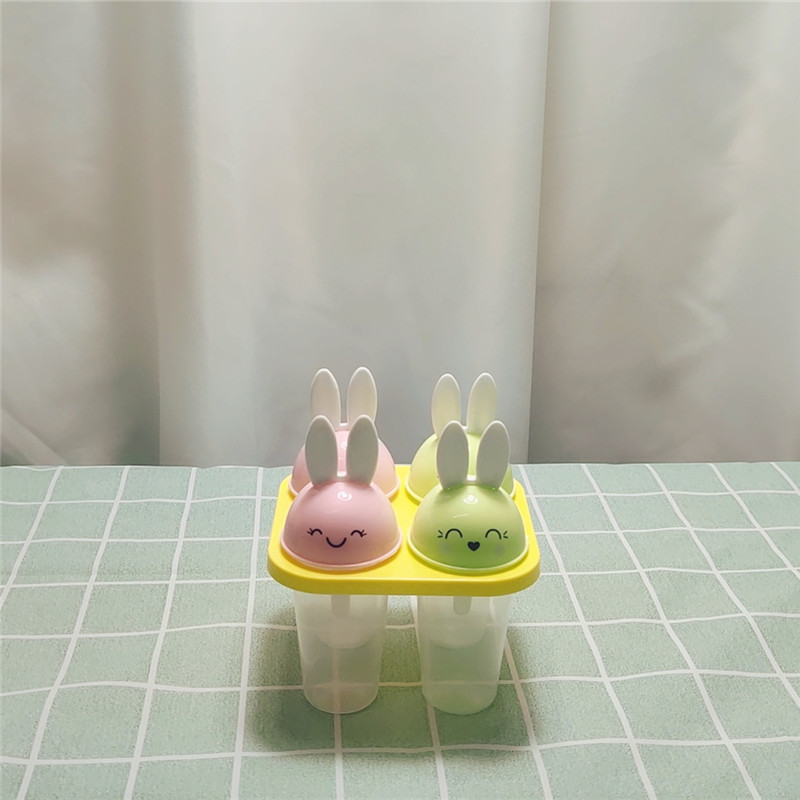 DIY creative children's cartoon umbrellas 4 sets of ice molds wholesale factory direct sales ice molds for popsicles and ice lollies details Picture