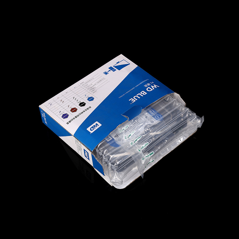 Honey air column bag roll material, shockproof and anti-drop cushioning airbag, express packaging bubble column, inflatable packaging bubble bag pad details Picture