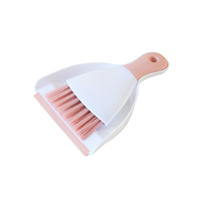 Jianjun Factory Direct Sales Desktop Mini Plastic Sweep Pan Set Car Cleaning Brush Multi-Function Brush Set Brush Item Picture