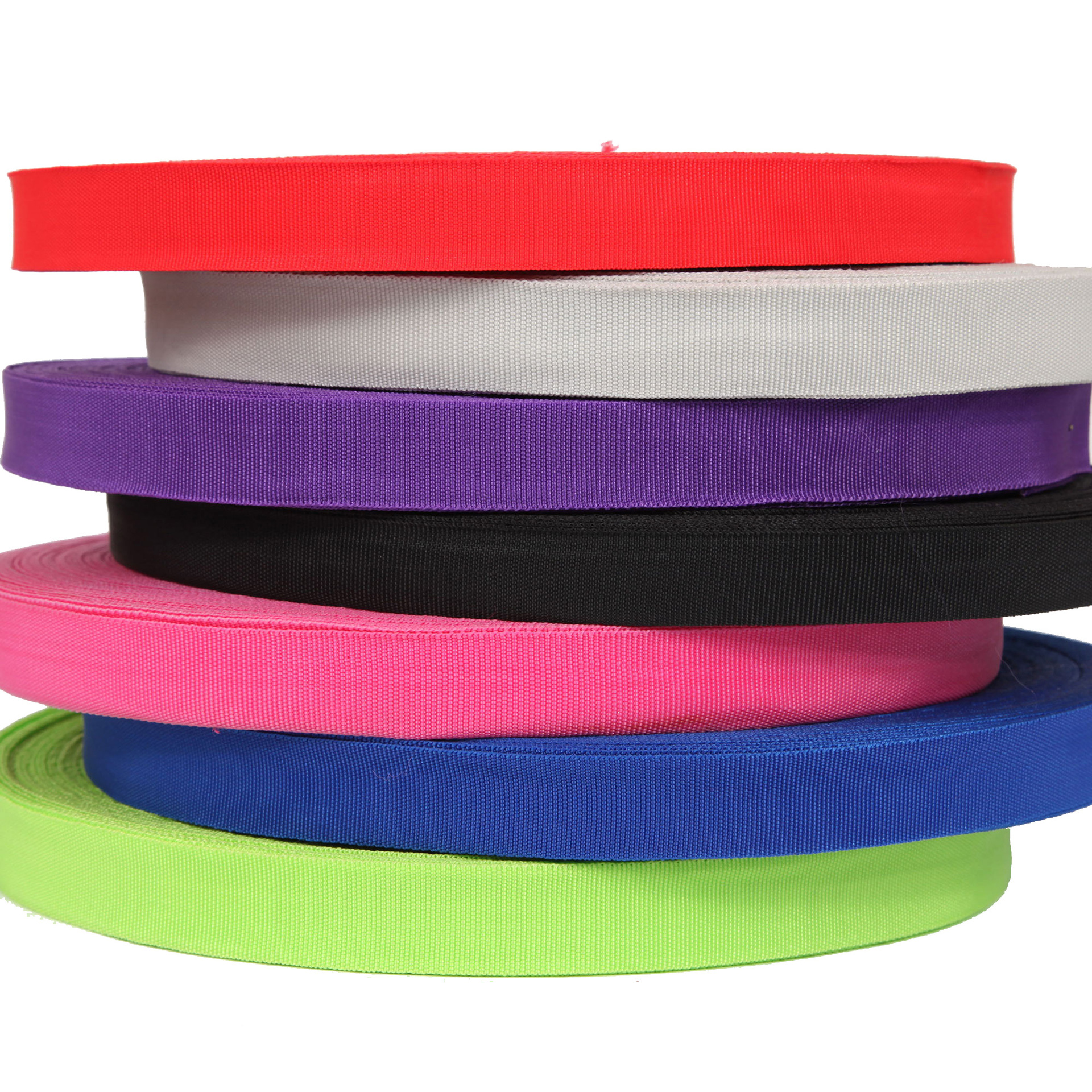 启悦织带厂PP丙纶包边织带600D人字纹背包包边条平纹箱包辅料