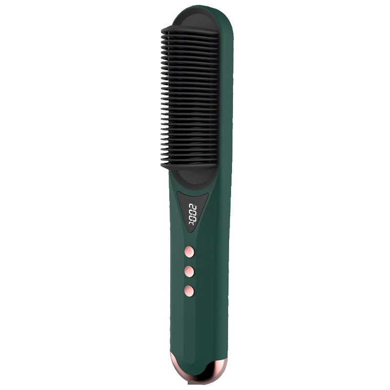 The new hair straightening comb, home multi-functional hot air comb, negative ion curling iron and dual-purpose electric hair straightening device are cross-border bestsellers Item Picture