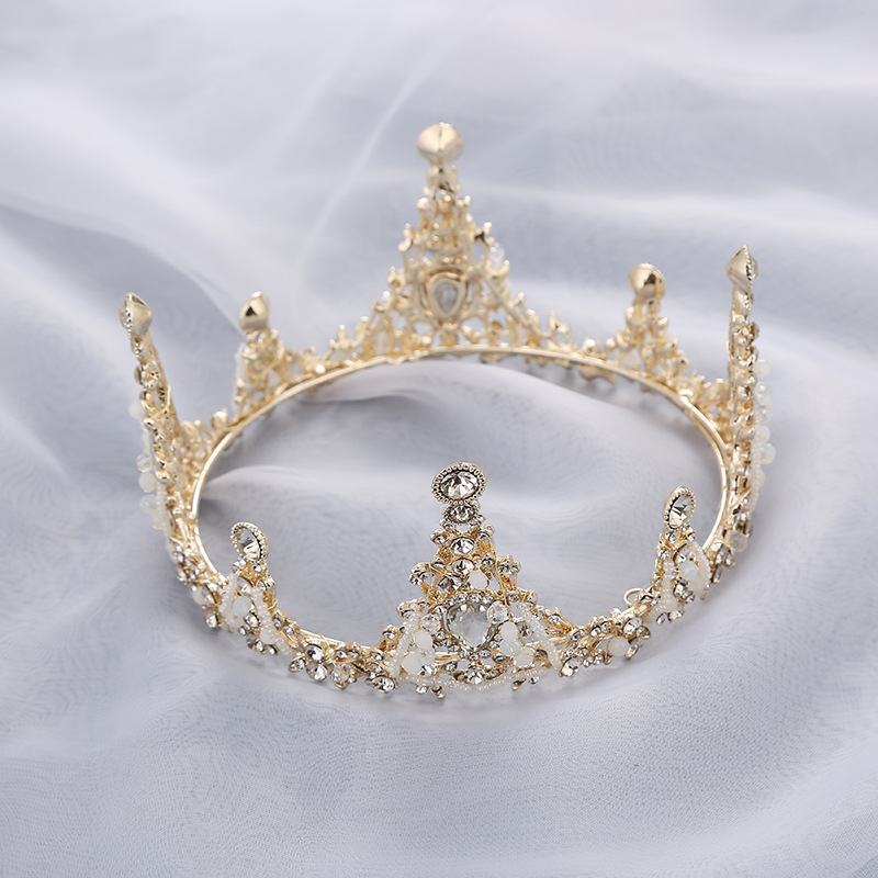 皇冠/烧边牡丹/魔法棒少女可爱/王冠/花朵头饰花产品图