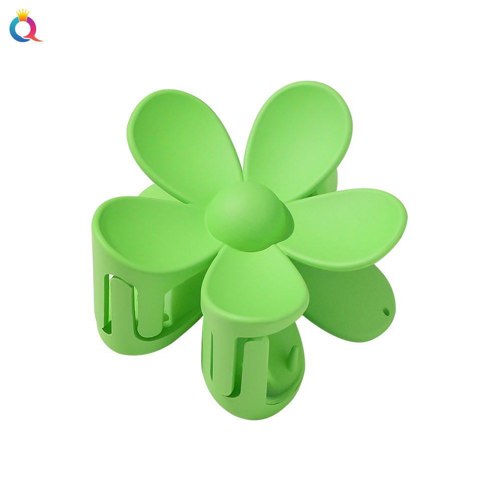 Qiyue Spring and Summer candy-colored hair clips, sweet flower hair clips, wholesale fresh hair clips, hair clamps, hair accessories Item Picture