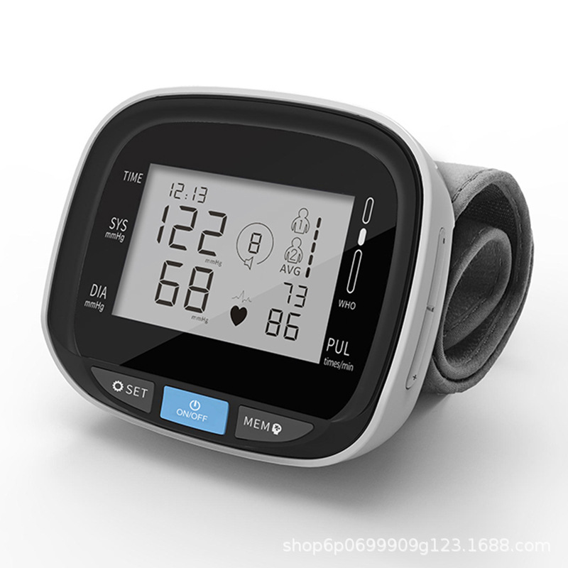 Blood Pressure Monitor Home Voice Blood Pressure Monitor Blood Pressure Monitor Wrist Electronic Blood Pressure Monitor Portable Blood Pressure Monitor
