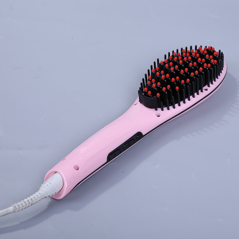 Mini portable hair straightening comb, new negative ion power generation hair straightening device, rechargeable student lazy person hair straightening comb Specification image