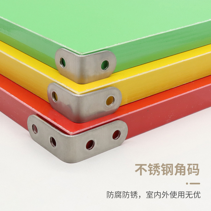 Wholesale thickened stainless steel Angle codes, Angle irons, L-shaped 90-degree triangular brackets, layer plate supports, fixed connection parts, right-angle codes Specification image