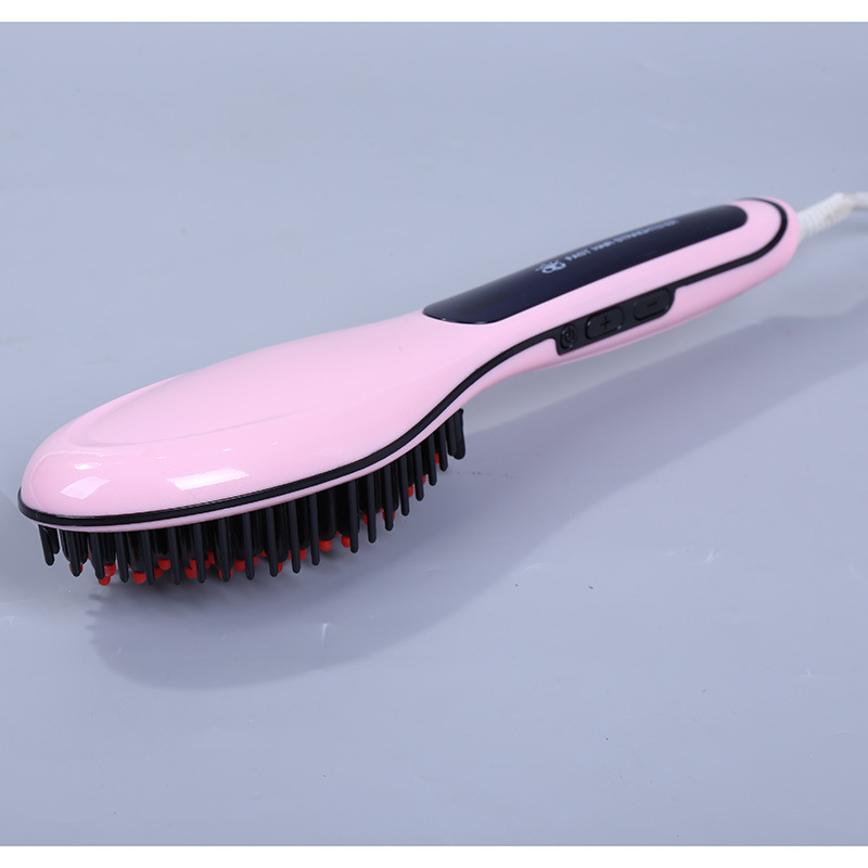 Mini portable hair straightening comb, new negative ion power generation hair straightening device, rechargeable student lazy person hair straightening comb details Picture