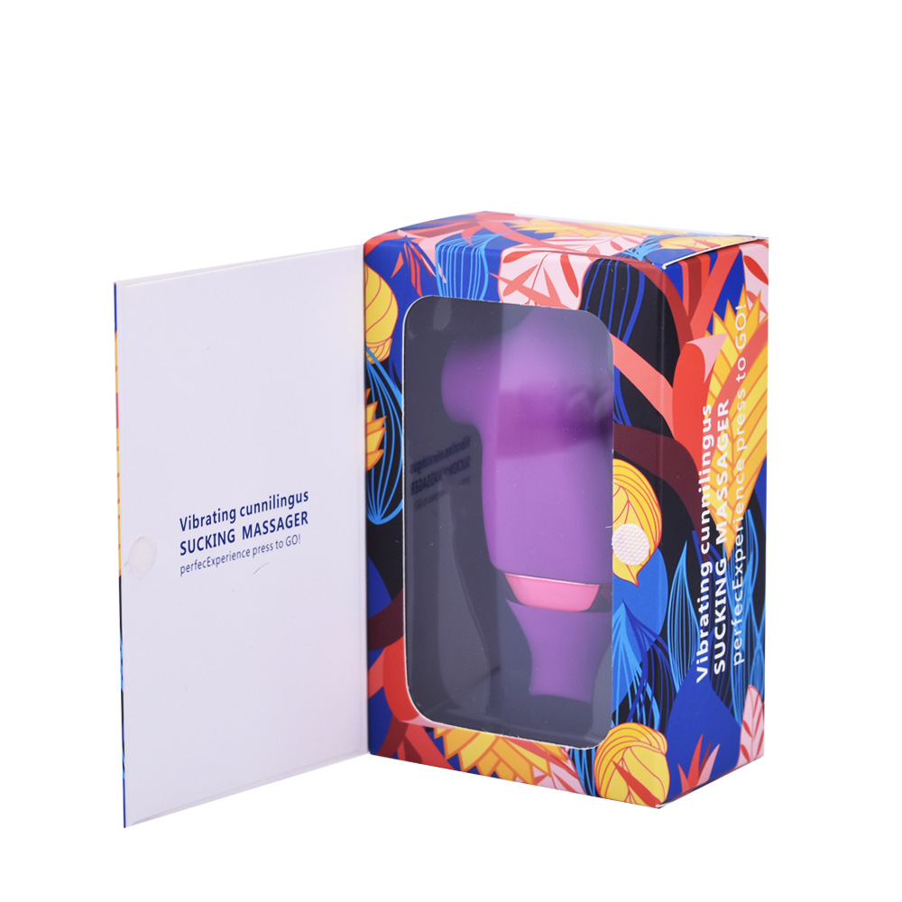 Licking vibrator charging dual-head sucking mini Trendy women's masturbation stimulation vibrator Specification drawing