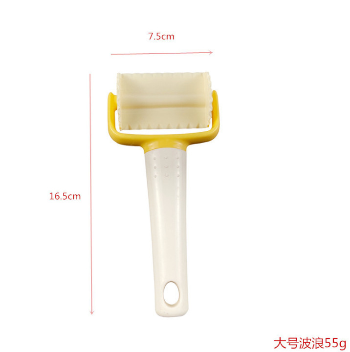 Cookie mold maker, fondant dough roller knife, plastic cutting mold, round cake mold, DIY baking tools details Picture