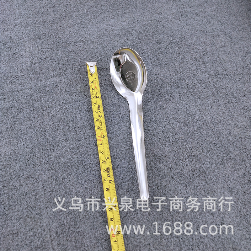 木勺日式/餐具/甜品勺/勺子/金勺子细节图