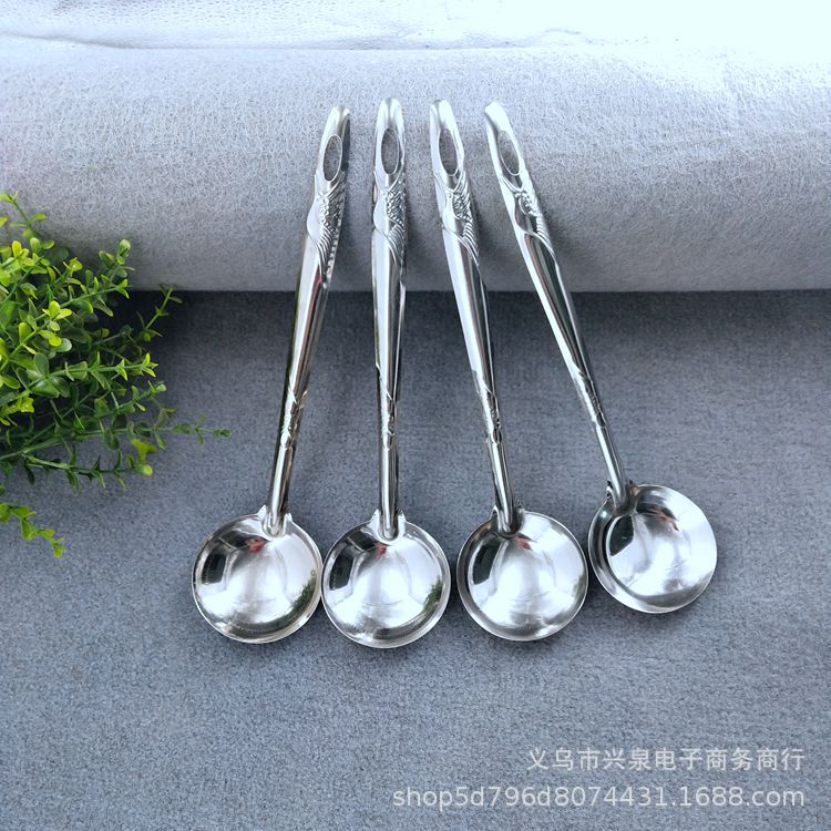 【1-10区】仙鹤汤勺 3000/箱仙鹤汤勺火锅汤勺金属汤勺火锅勺酒店饭店用勺家用舀汤勺赠品批发