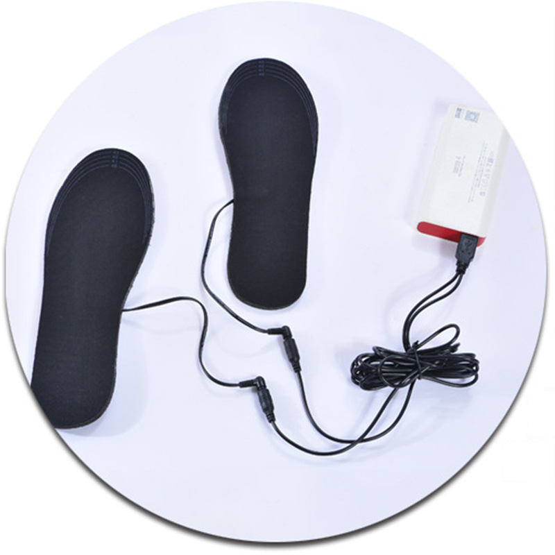 Factory Direct Power Supply Hot Insole Usb Hot Insole Washable Size Can Be Cut Eva Heated Insole Men And Women Application Scenario