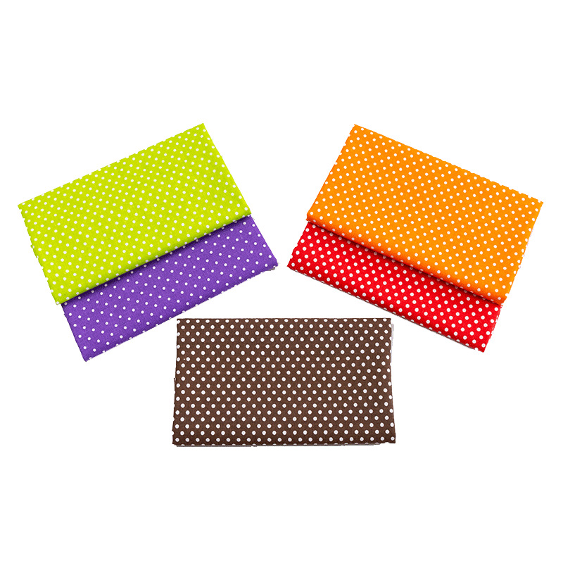 拼布布组纯棉平纹碎花布料 布头玩具碎花面料批发跨境diy手工拼布白底实物图