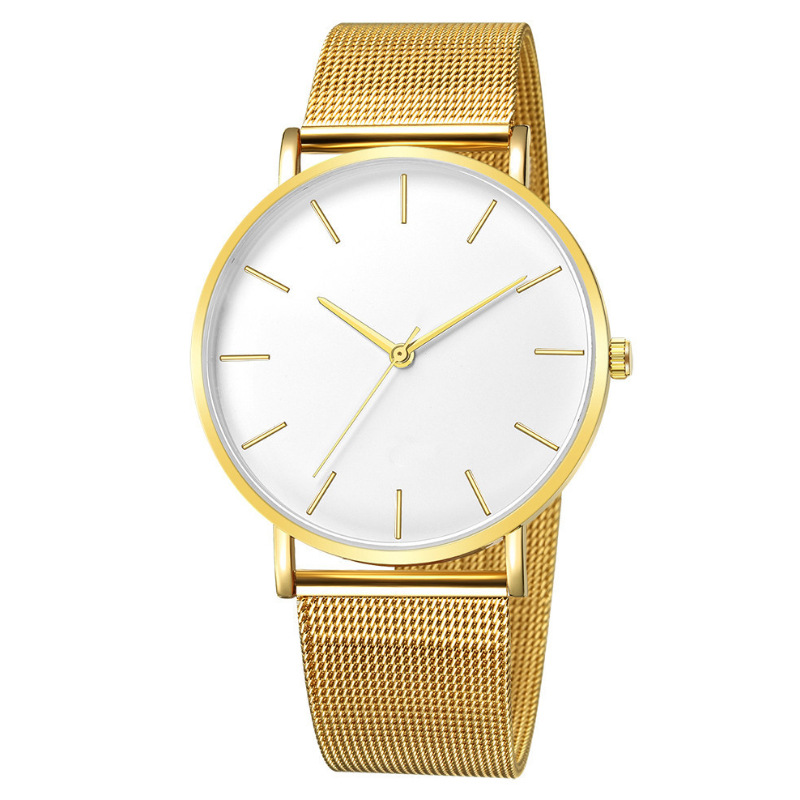 Hot-selling European and American simple and fashionable men's watches, men's watches with mesh straps, quartz watches, available for wholesale from the manufacturer Application Scenario