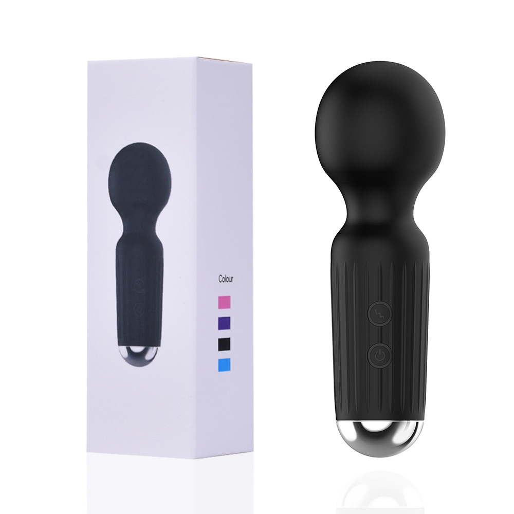 Mini charging AV stick for women, female masturbation device, 20-frequency waterproof vibration stick with soft beads Application Scenario