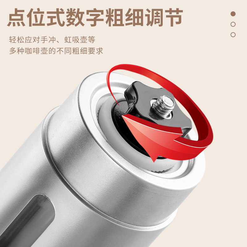 咖啡研磨器、压粉器实物图