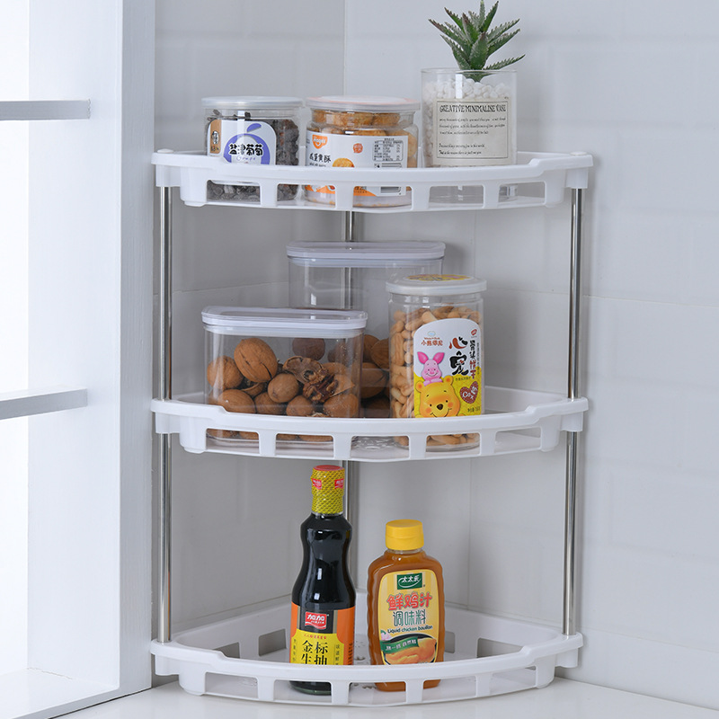 Multi-functional storage racks, multi-layer shoe racks, kitchen storage racks, storage racks, plastic wholesale full figure