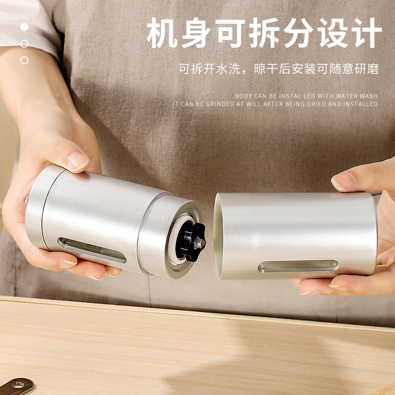 手摇咖啡机/研磨器/咖啡研磨机/咖啡粉过滤/日用百货细节图