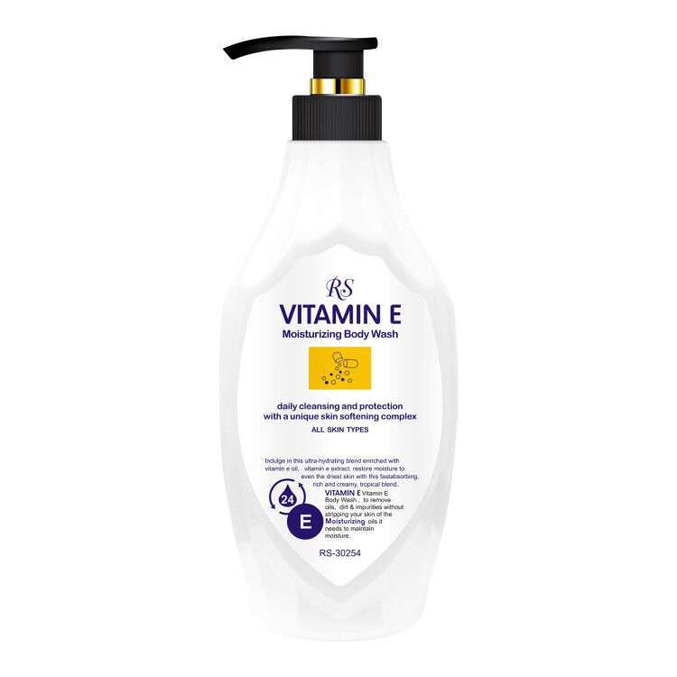 亚马逊ROUSHUN 维生素E沐浴露 vitamin E face wash