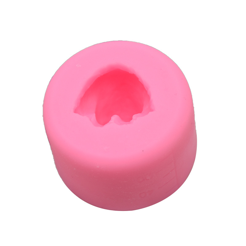 Diy Baking Silicone Fondant Hand Soap Mold Chocolate Baking Mold Three-Dimensional Animal Polar Bear Specification drawing