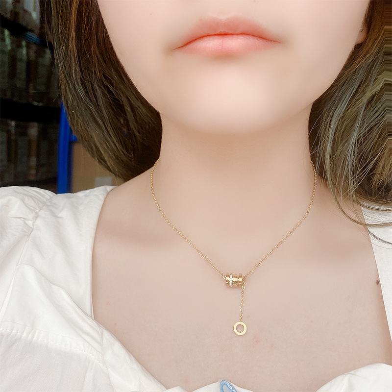项链/珍珠/珍珠项链/项链女短款/纯银项链细节图