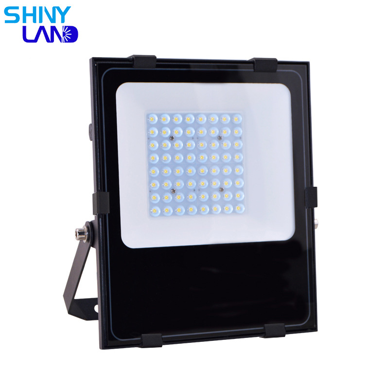 Hot-selling 93 models of 50Wled floodlights, high-brightness projection outdoor advertising boards, squares, and waterproof LED floodlights for buildings details Picture