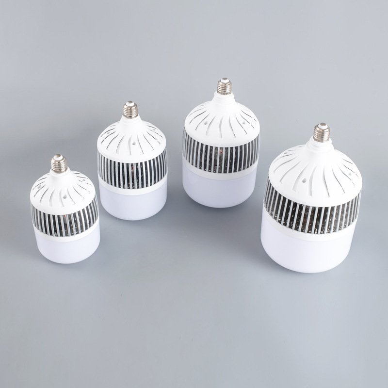 LED finned bulb high-power lamp e27 screw socket 200W 100w bulb factory lighting energy-saving lamp bulb Application Scenario