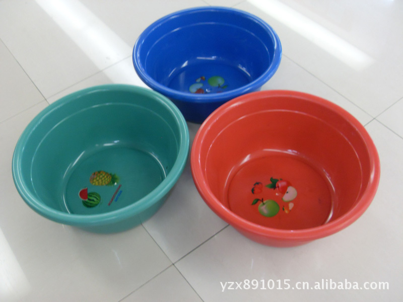 批发供应塑料脸盆  5052盆 洗脸盆 洗菜盆 洗脚盆9.9专卖
