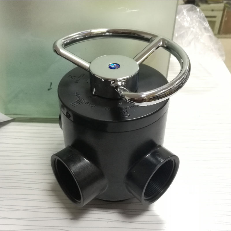 Manual filter valve, manual multi-way valve, river sludge filtration flow control valve F56D details Picture