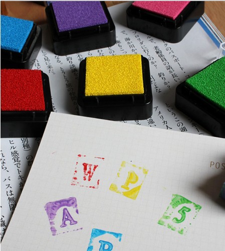 【 Factory Direct Supply 】 Water-based color small ink pads, 6-color ink pads, color ink pads, ink pads Specification image